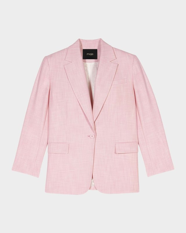 Vivaldor Single-Breasted Blazer